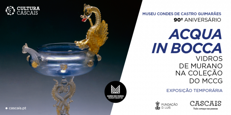 Acqua in bocca – Vidros de Murano na coleção do MCCG 