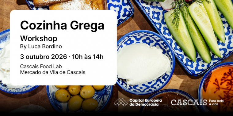 Workshop de Cozinha Grega com o Chef Luca Bordino